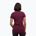 Women's climbing T-shirt Black Diamond Chalked Up purple AP7300525016LRG1 2