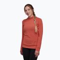 Women's trekking sweatshirt Black Diamond Alpenglow Hoody pink AP7520806028 2