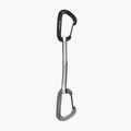 Climbing quickdraw Black Diamond Litewire Quickdraw 16 cm gray/black