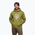 Men's Black Diamond Chalked Up 2.0 Po Hoody camp green sweatshirt