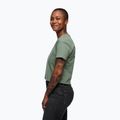 Women's Black Diamond Faded Crop laurel green T-shirt 2