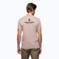 Men's Black Diamond Equipmnt For Alpinist t-shirt pale mauve 2