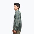 Men's shirt Black Diamond Project Twill laurel green/charcoal 3