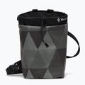 Black Diamond Gym grey quilt magnesia bag
