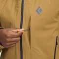 Men's Black Diamond Highline Stretch Shell flax rain jacket 5