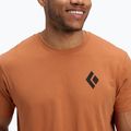 Men's Black Diamond Equipmnt For Alpinist SS Tee moab brown 4