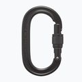 Carabiner Black Diamond Oval Keylock SCRWGT black