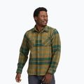 Men's shirt Black Diamond Project Heavy Flannel deep woods/laurel green plaid