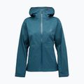 Women's rain jacket Black Diamond Fineline Stretch midnight blue 3