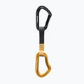 Climbing quickdraw Black Diamond Hotforge Quickdraw 12 cm amber
