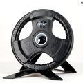 XTREXO black rubberised cast iron weight RW10 10 kg 9