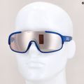 Bicycle goggles POC Crave opal blue translucent/clarity trail silver 9