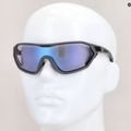 Bicycle goggles Alpina S-Way VM moon-grey matt/blue mirror 7