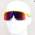 Oakley Sutro Lite matte tennis ball yellow/prizm road cycling glasses 0OO9463 7