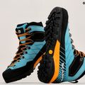 Women's trekking boots SCARPA Mescalito TRK GTX turquoise-black 61050 11