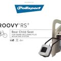 Polisport Groovy RS+ children's bike seat black FO 8640700001 8