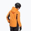 Men's ski jacket Dainese Etra Aerosense Dry Core Ready oriole orange/stretch limo 3