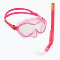 SEAC Baia pink children's snorkelling set