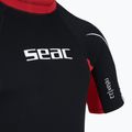 Men's swimming wetsuit SEAC Shorts Relax 2.2 mm black/red 4