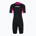 Women's swimming wetsuit SEAC Shorts Relax 2.2 mm black/pink 2