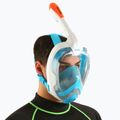 SEAC Magica white/orange full face mask for snorkelling 8