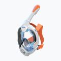 Children's full-face snorkelling mask SEAC Magica 170-14WO white/orange