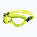 Children's swimming mask SEAC Matt matt lime/clear