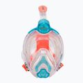 SEAC Libera acquamarine/orange children's full face mask for snorkelling 2