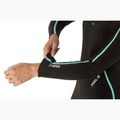 Women's diving wetsuit SEAC Feel-S 3 mm black/light blue 8