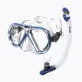 Snorkelling set SEAC Iena Dry Set blue