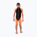 Children's swimming wetsuit SEAC Dolphin Shorty 1,5 mm black/orange 2