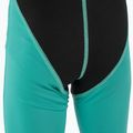 Children's swimming wetsuit SEAC Dolphin Shorty 1,5 mm black/tiffany 9