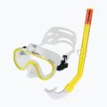 Children's snorkelling set SEAC Marina Bis Set yellow