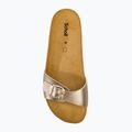 Scholl Estelle Lamsynth women's slides taupe 5