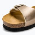 Scholl Estelle Lamsynth women's slides taupe 7