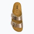 Scholl Josephine Lamsynth women's slides taupe 5