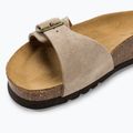 Scholl Estelle Sue dark beige women's slides 7