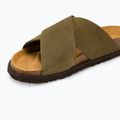 Men's Scholl Leon Sue Hdjmb military green slides 7