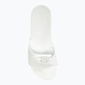 Women's Scholl Pescura Flat Aqua Eva off white slides 5