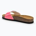 Scholl Estelle Patsynth coral women's slides 3