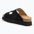 Scholl Lucie Suede women's flip-flops black 3