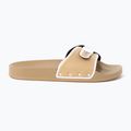 Scholl Pescura Moon Pu Sp beige women's slides