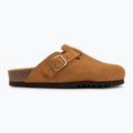 Women's Scholl Fae Suede cognac flip-flops 2