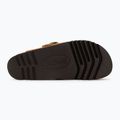 Women's Scholl Fae Suede cognac flip-flops 4