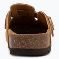 Women's Scholl Fae Suede cognac flip-flops 6