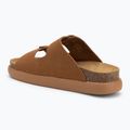 Women's Scholl Noelle Chunky Suede flip-flops cognac 3