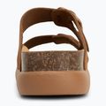 Women's Scholl Noelle Chunky Suede flip-flops cognac 6