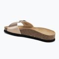 Scholl Estelle Laminated taupe women's flip-flops 3