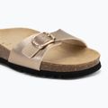 Scholl Estelle Laminated taupe women's flip-flops 7