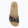 Scholl Estelle Laminated black women's flip-flops 5